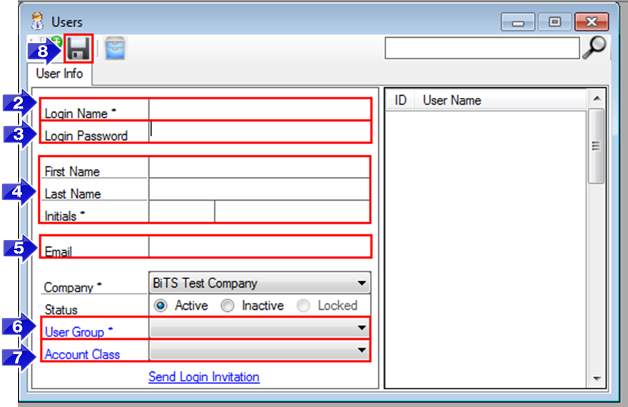 How to Create a User for Dispatching in RoutingBox